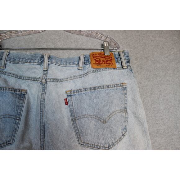 Levi's 505 Regular Fit Denim Shorts Men's size 40 Summer Jorts - Picture 6 of 8